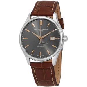 Frederique Constant, Watches Bruin, Heren, Maat:ONE Size