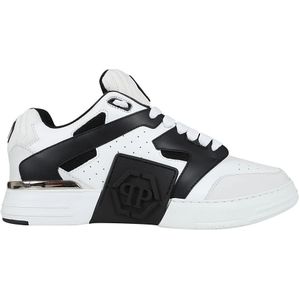 Philipp Plein, Sneakers Wit, Heren, Maat:42 EU