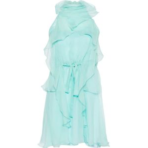 Alberta Ferretti, Party Kleedjes Blauw, Dames, Maat:S