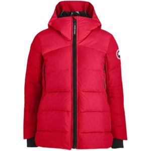 Canada Goose, Jassen, Dames, Rood, M, Polyester, Hy Bridge Donsjas