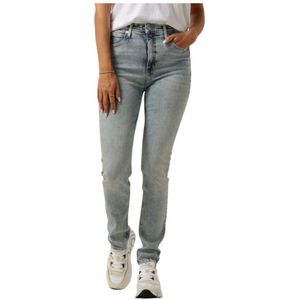 Calvin Klein, Jeans, Dames, Blauw, W26 L32, High Rise Skinny Jeans