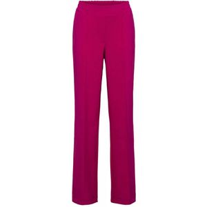 &Co Woman, Comfortabele Slim Fit Broek Roze, Dames, Maat:M