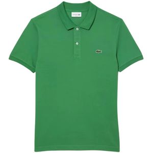 Lacoste, Klassieke Groene Polo Shirt van Lacoste Groen, Heren, Maat:2XL