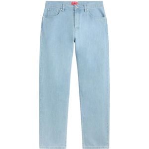 Kenzo, Jeans, Heren, Blauw, W31, Katoen, Straight Jeans
