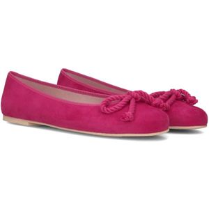 Pretty Ballerinas, Schoenen, Dames, Roze, 37 EU, Suède, Roze Suède Ballerina met Strik