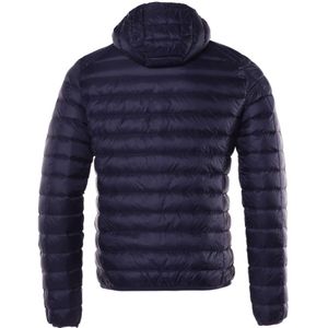 Jott, Jassen, Heren, Blauw, 4Xl, Navy Blauwe Gewatteerde Jas