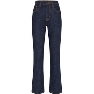 Jacob Cohën, Jeans, Dames, Blauw, W26, Denim, Kate Straight Fit Biologische Denim Jeans