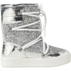 Chiara Ferragni Collection, Glitter Sneeuwlaars Grijs, Dames, Maat:36 EU