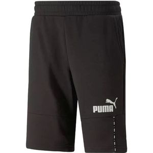 Puma, Korte broeken, Heren, Zwart, XS, Casual Shorts
