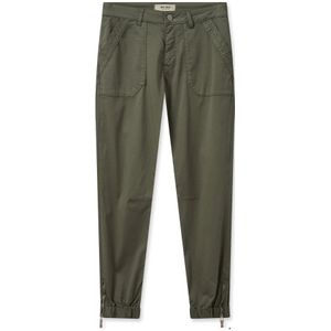 MOS Mosh, Chinos Groen, Dames, Maat:W28