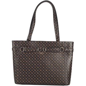 Guess, Tassen, Dames, Bruin, ONE Size, Micro Logo Arlena Shopper