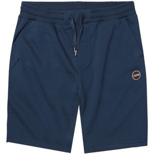 Colmar, Korte broeken, Heren, Blauw, L, Heren Bermuda Shorts Donkerblauw Fleece