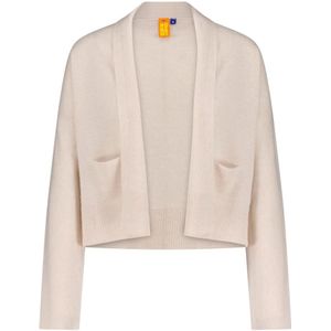 No Name, Cardigans Beige, Dames, Maat:S