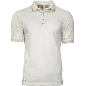 Bob, Grijze Piqué Polo Shirt met Korte Mouw Grijs, Heren, Maat:M