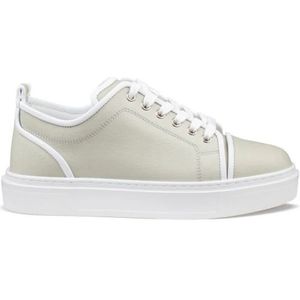 Christian Louboutin, Adolon Junior Sneakers Grijs, Heren, Maat:40 EU