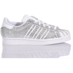 Adidas, Handgemaakte Witte Sneakers voor Vrouwen Veelkleurig, Dames, Maat:37 1/3 EU