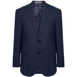 Corneliani, Blazers Blauw, Heren, Maat:3XL