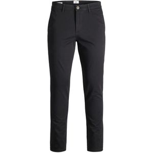 Jack & Jones, Jpstmarco Jjbowie SA Noos Herenbroek Zwart, Heren, Maat:W33 L34