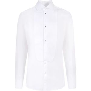Dolce & Gabbana, Overhemden, Heren, Wit, M, Katoen, Normaal shirt