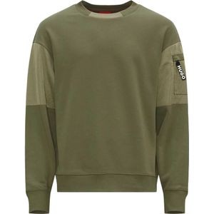 Hugo Boss, Sweatshirts & Hoodies, Heren, Groen, L, Dastagno-T-Shirt 10249248 01