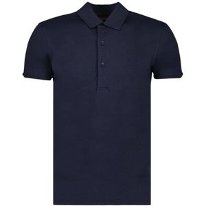 Orlebar Brown, Klassieke Polo Shirt Blauw, Heren, Maat:XL