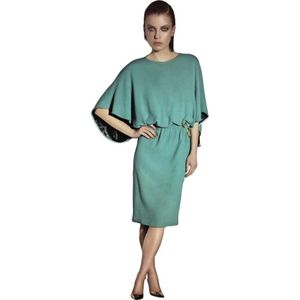 Cavalli Class, Kleedjes, Dames, Groen, M, Korte Groene Knielengte Jurk