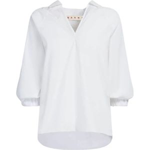 Marni, Blouses Wit, Dames, Maat:XS