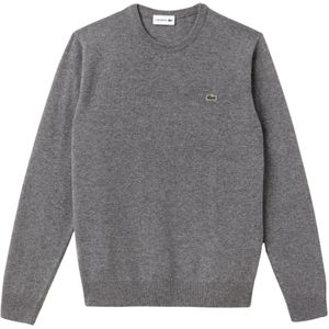 Lacoste, Truien, Heren, Grijs, S, Katoen, Grijze Sweatshirt Noos