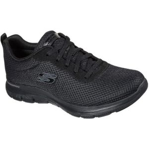 Skechers, Schoenen, Dames, Zwart, 39 EU, Wol, Sportieve Flex Appeal Sneaker