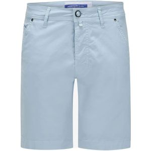 Jacob Cohën, Korte broeken, Heren, Blauw, W31, Slim Fit Sand Bermuda Shorts