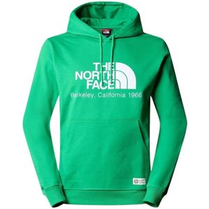 The North Face, Berkeley California Gerecycled Katoen Hoodie Groen, Heren, Maat:L