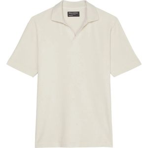 Marc O'Polo, Tops, Heren, Grijs, L, Katoen, Zachte Terry Cloth Polo Shirt