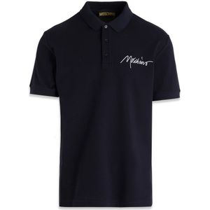 Moschino, Tops, Heren, Zwart, L, Klassieke Polo