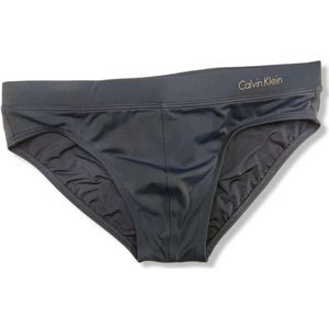 Calvin Klein, Shorts met contrasterend logo Blauw, Heren, Maat:S