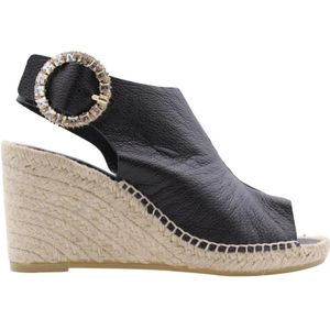 Maypol, Tigris Espadrille Zwart, Dames, Maat:40 EU