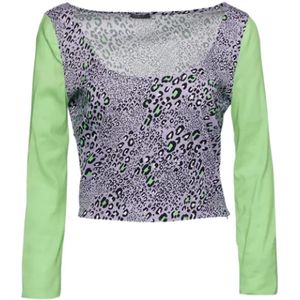 Versace Pre-owned, Pre-owned Knit tops Veelkleurig, Dames, Maat:L