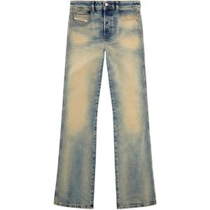 Diesel, Jeans, Heren, Blauw, W34, Katoen, Bootcut Jeans - 1998 D-Buck