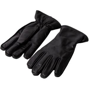 Stetson, Zwarte Koeienhuid Handschoenen Zwart, Heren, Maat:8 1/2 IN