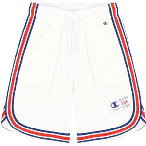 Champion, Korte broeken, Heren, Wit, M, Witte Street Basketbal Shorts