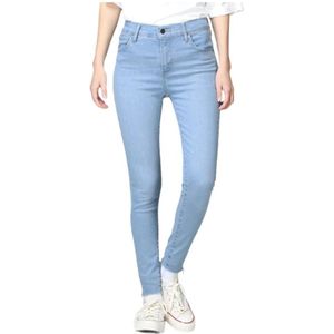 Levi's, Jeans, Dames, Blauw, W27 L28, Denim, Skinny jeans