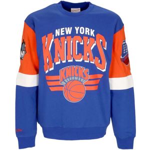 Mitchell & Ness, Sweatshirts & Hoodies, Heren, Veelkleurig, M, NBA Crew Sweatshirt Original Team Colors