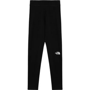 The North Face, Leggings met Hoge Taille in Effen Kleur Zwart, Dames, Maat:2XL