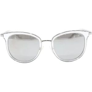 Michael Kors Pre-owned, Pre-owned, Dames, Grijs, ONE Size, Pre-owned Stainless Steel sunglasses