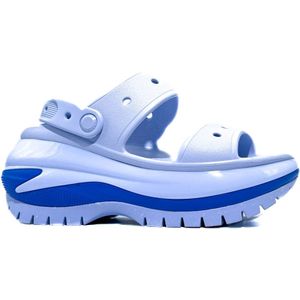 Crocs, Lichtblauwe Sandalen Mega Crush Veelkleurig, Dames, Maat:36 EU