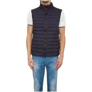 Peuterey, Jassen, Heren, Blauw, S, Stijlvolle Gilet voor Mannen