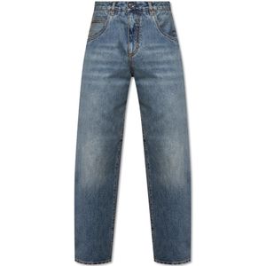 Etro, Jeans, Heren, Blauw, W32, Straight leg jeans