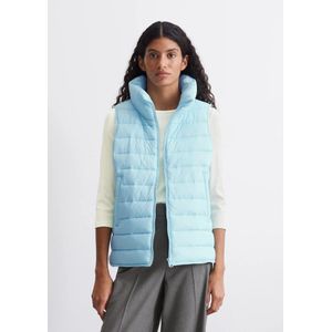 Marc O'Polo, Jassen, Dames, Blauw, XL, Nylon, Lichtgewicht gewatteerd vest aansluitend