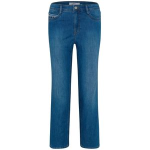 Brax, Jeans, Heren, Blauw, W46, Katoen, Capri Jeans Mary C Style
