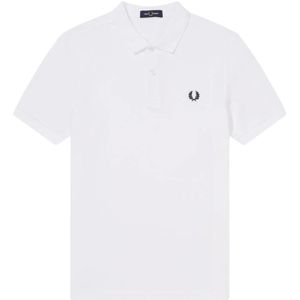Fred Perry, Tops, Heren, Wit, XS, Katoen, Polo Shirts