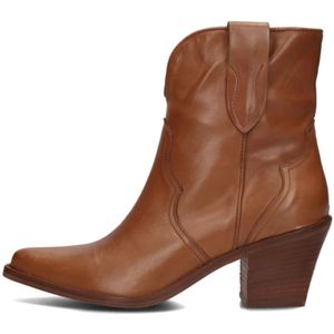 Notre-v, Schoenen, Dames, Bruin, 37 EU, Leer, Dames Enkellaarsjes 06 371